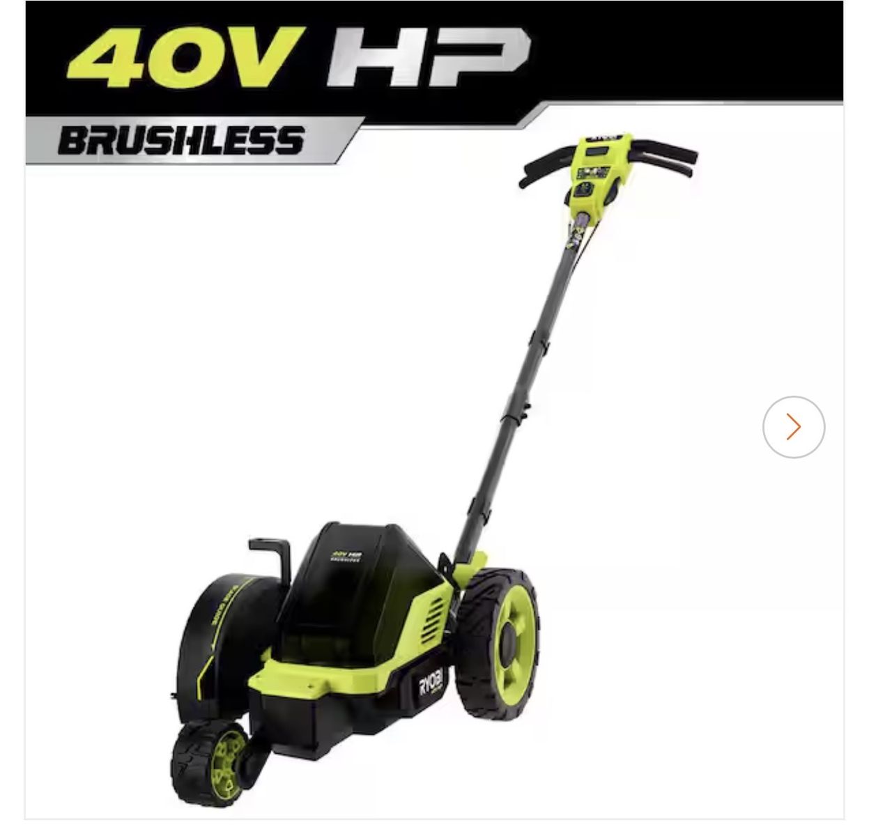 RYOBI 40V HP 9 in. Cordless Edger Tool Only NEW