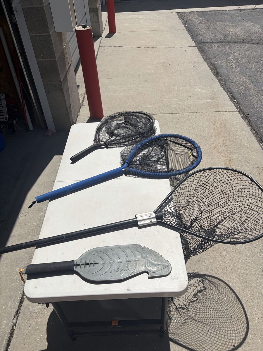 Fishing Nets and an Electric Fileting Knife