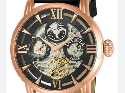 Invicta Skeleton Automatic Watch – Like New w/ Box