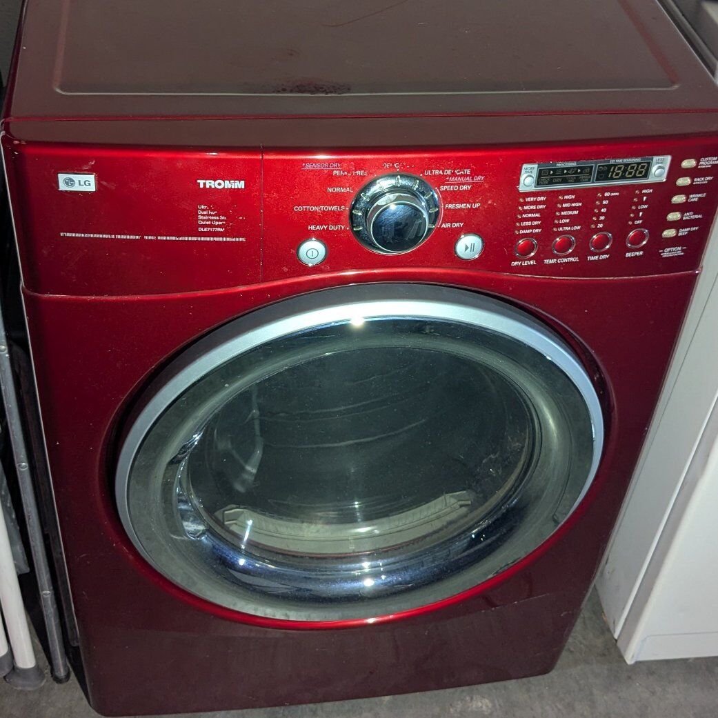 LG Electric dryer