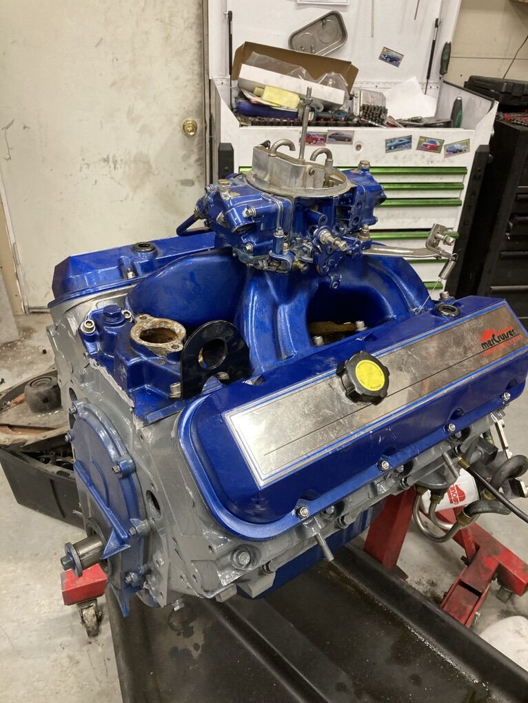 502 BBC Marine engine