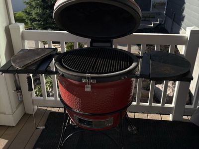 Kamado Joe Classic Joe Series II Red 18-inch Ceramic Grill/Smoker