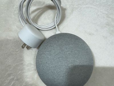 Google Nest Mini H0A Charcoal Home Smart Speaker w/Original Power Cable