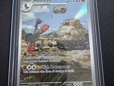 Mudsdale 175/162 Illustration Rare Pokémon Card Temporal Forces