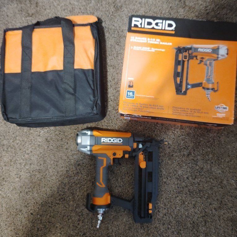 Ridgid 16 gauge 2 1/2 inch naier