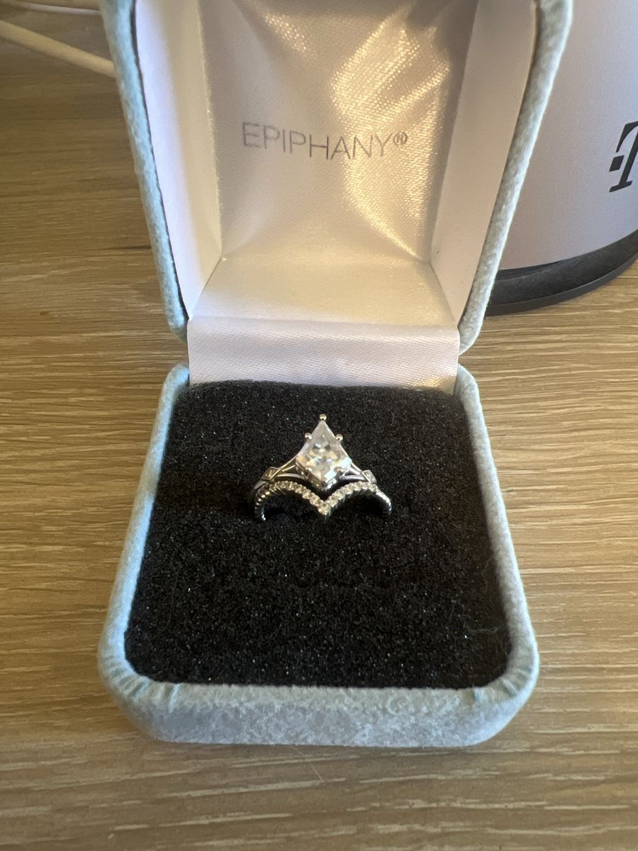Moissanite Engagement Ring