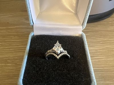 Moissanite Engagement Ring