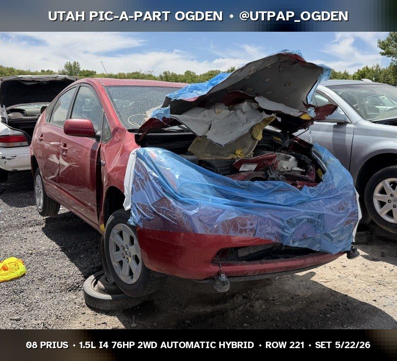 2008 Toyota Prius Parts - UTPAP Ogden