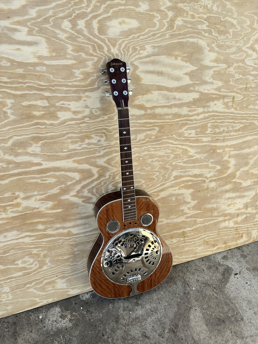Needs repair- Johnson Dobro Resonator Acoustic