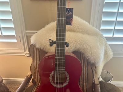 Brand New - DeSalvo CLASSIC GUITAR 4/4 ROSSA
