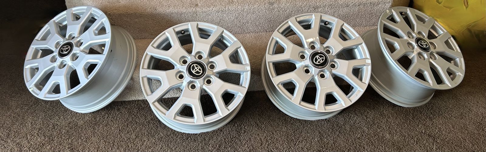 NEW OEM TOYOTA  WHEELS-TIRES 17”