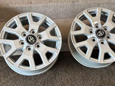NEW OEM TOYOTA WHEELS-TIRES 17”
