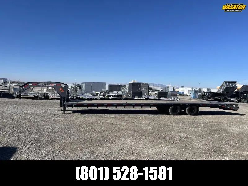 2026 RawMaxx 8.5x40 FDX Tandem Dual Gooseneck Deck
