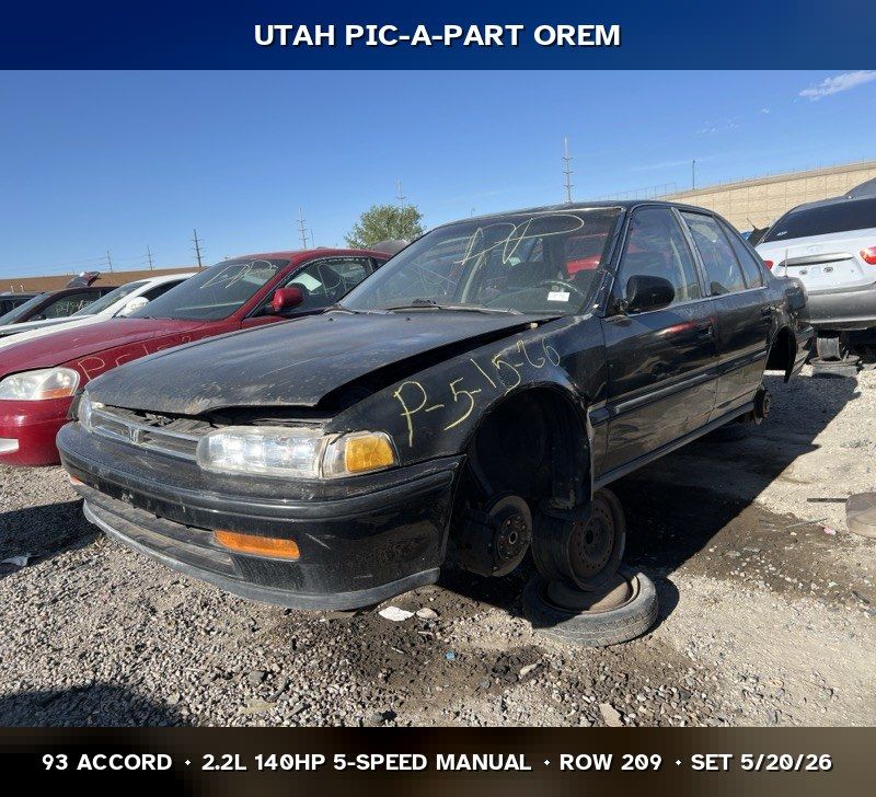 1993 Honda Accord Parts - UTPAP Orem