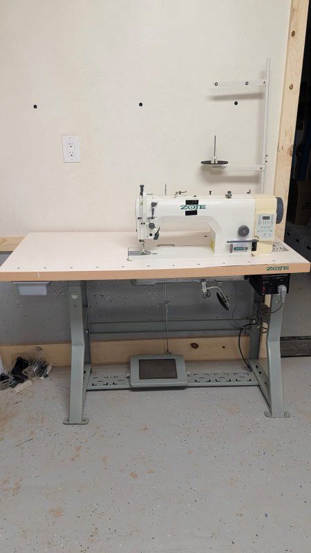 Industrial Sewing Machine with Table