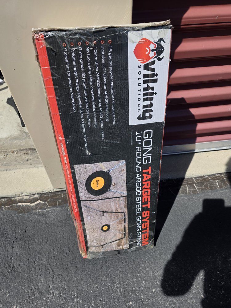 Viking solutions 10" round steel gong