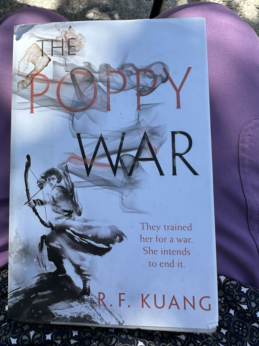 The Poppy War by R.F. Kuang - Epic Fantasy Novel - Used Paperback