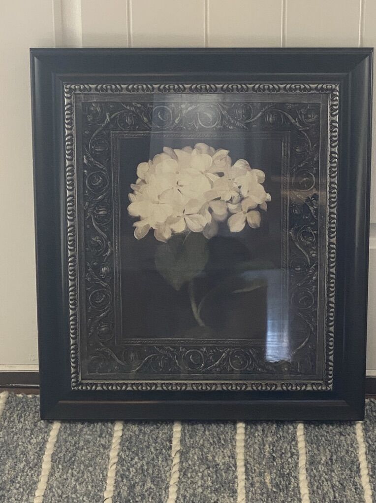 Beautiful Custom Framed Hydrangea Print
