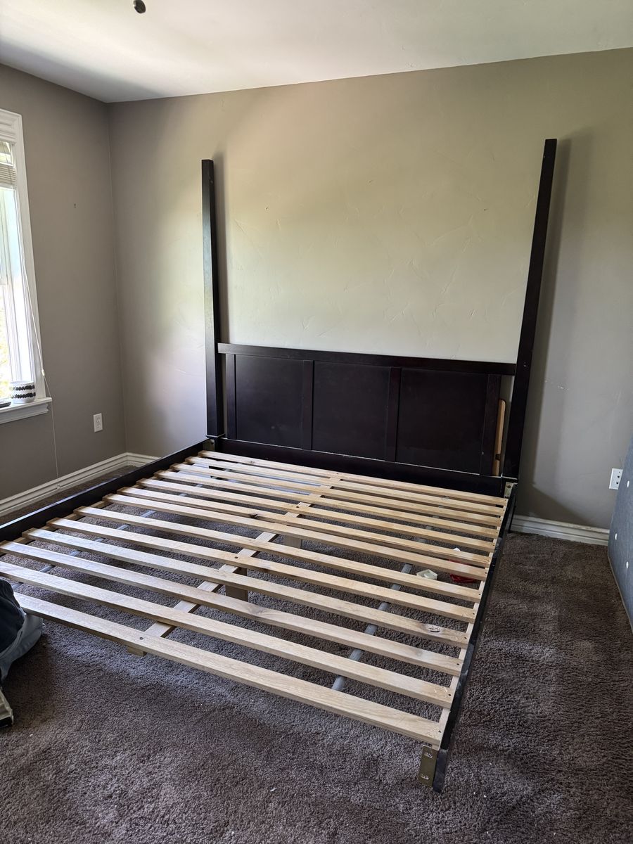 King bed frame