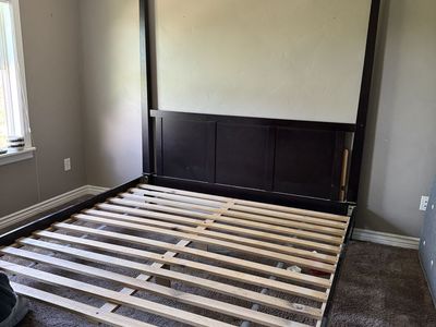 King bed frame