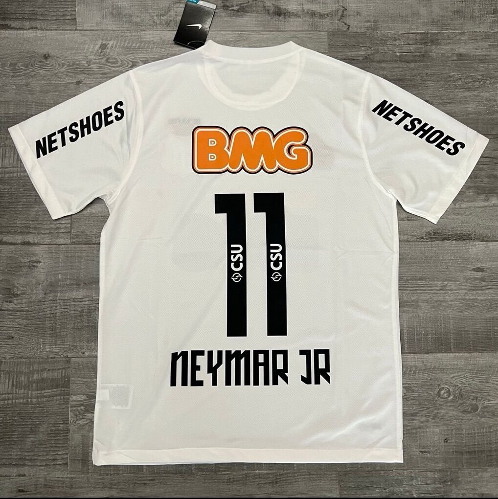 Neymar Jr. #11 | XL | Santos 2011-12 Home Jersey