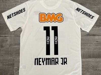 Neymar Jr. #11 | XL | Santos 2011-12 Home Jersey