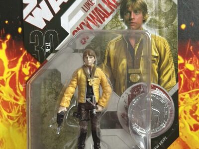 Star Wars 30th Anniversary Luke Skywalker And Coin