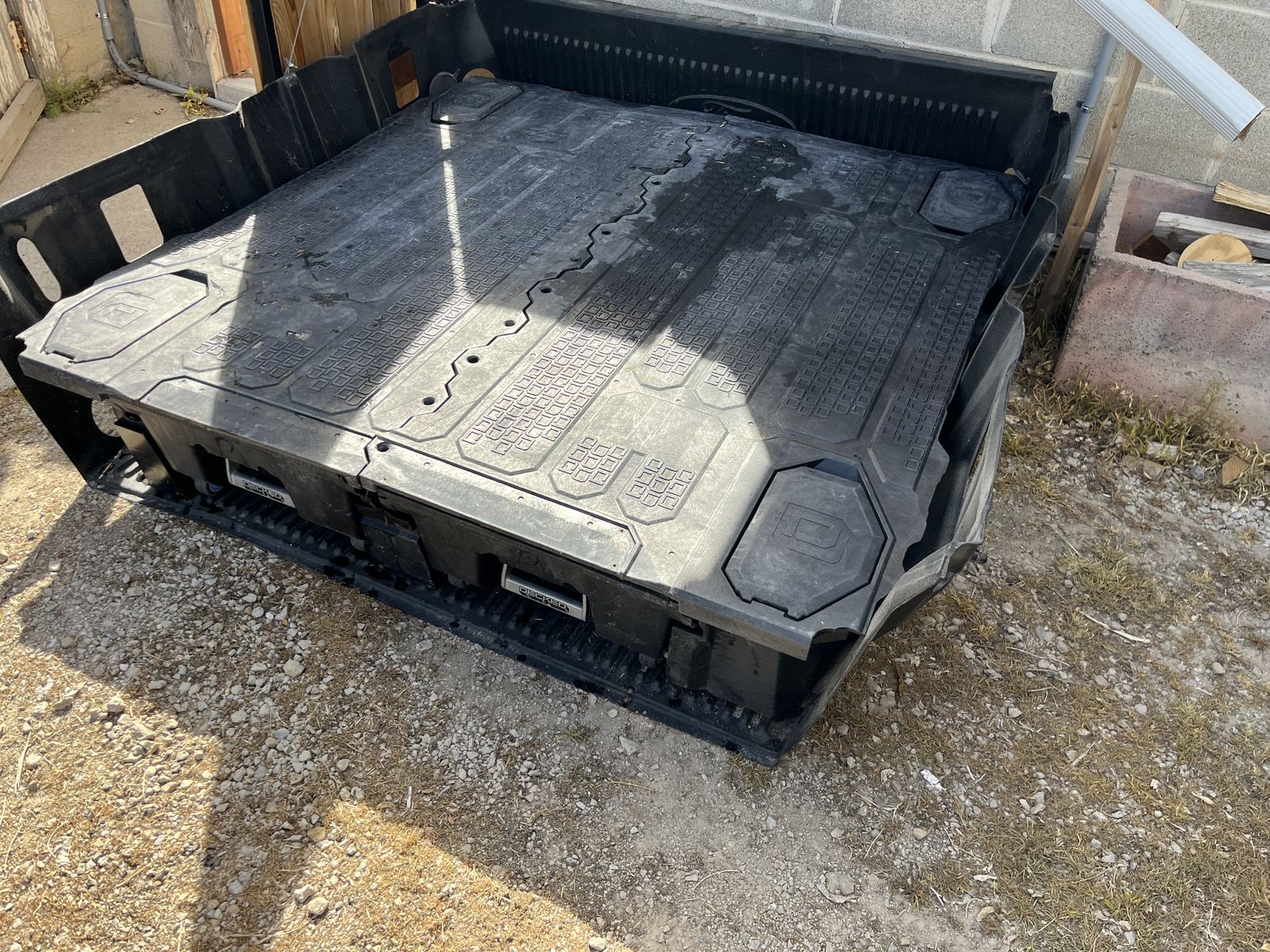 Decked truck bed