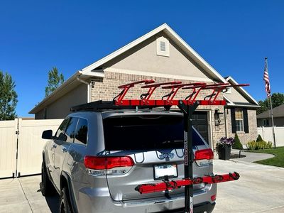 Velocirax 5 Bike Hitch Rack with All Options and Accessories