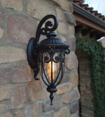 Outdoor Carriage Light Wall Sconce Larger AA Warehousing Hailee model