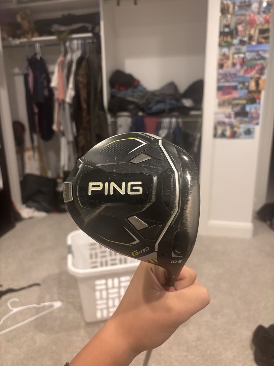 Ping G430 Max 10.5 degree  Custom Mitsubishi shaft 60g stiff