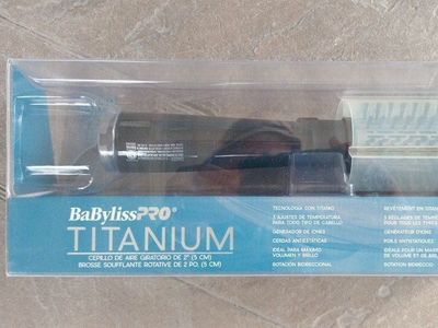 BaBylissPRO Titanium 2" Rotating Hot Air Brush