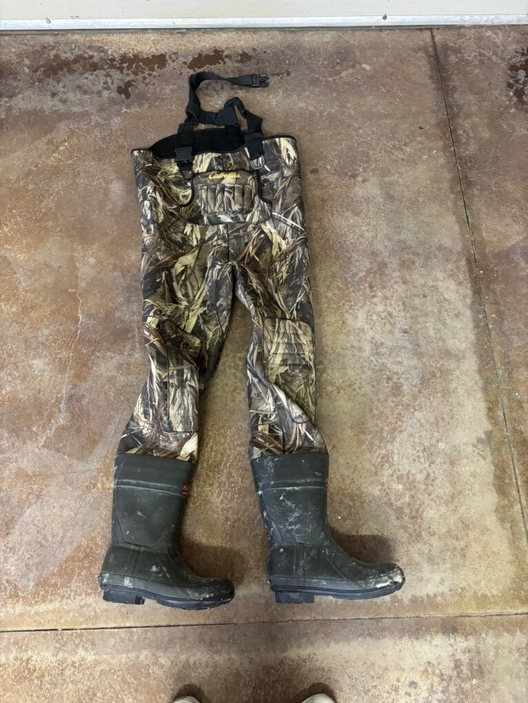 Mens Size 9 Cabelas Waders