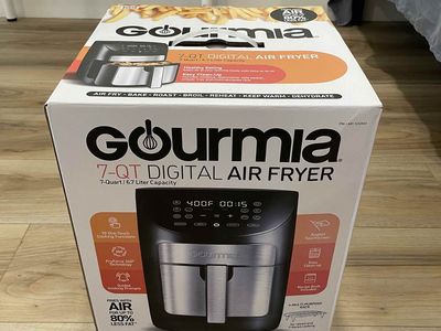 Gourmia 7-Quart Digital Air Fryer Full Set – $20 – Pickup Only