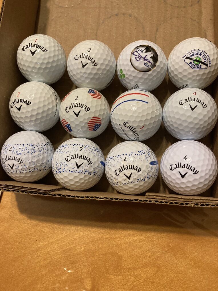 Callaway Golf Balls Exc To Like New (12 for $10)
