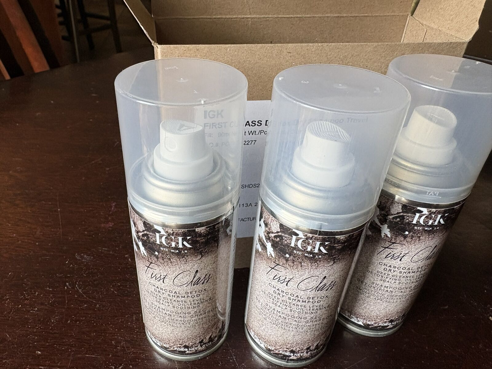 IGK First Class Charcoal Detox Dry Shampoo