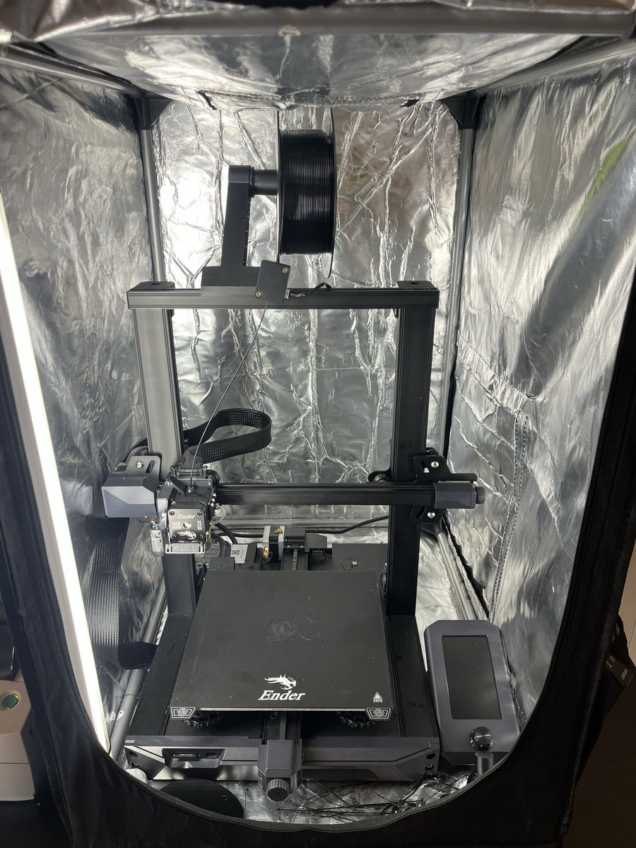 Ender 3 S1 3d printer with enclosure