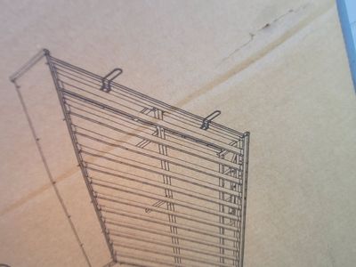 Queen size bed frame