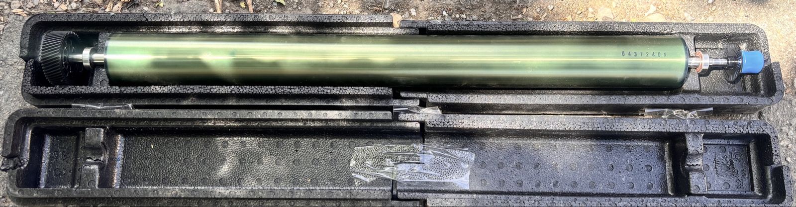 Industrial Replacement Roller Part in Protective Foam Case