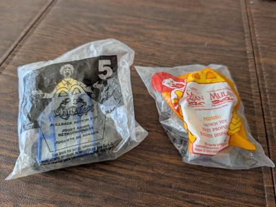 McDonald's Happy Meal toys Mulan Mushu battlebots
