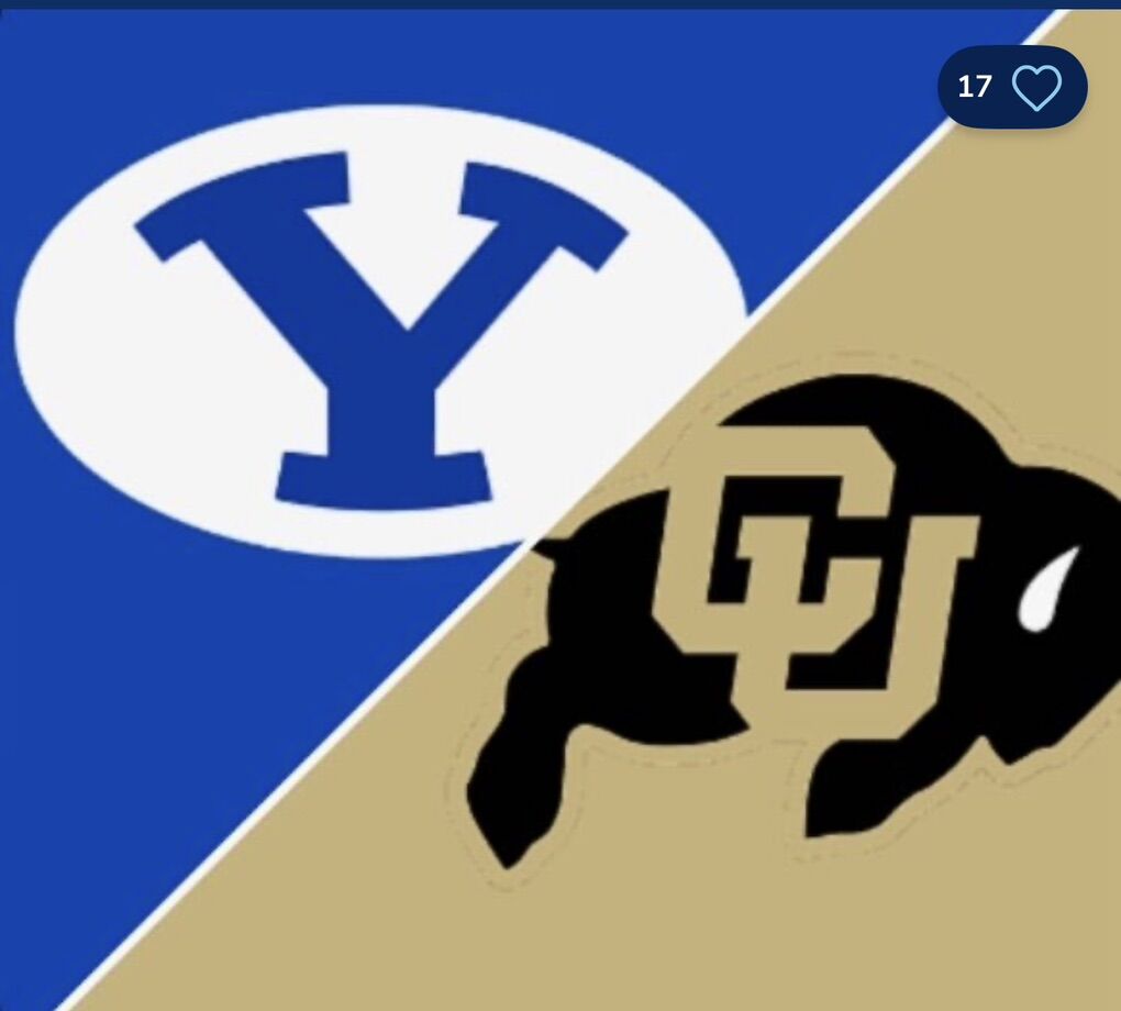 BYU vs Colorado 3 Tixs $100 Sec 104 Row 15 Jimmer