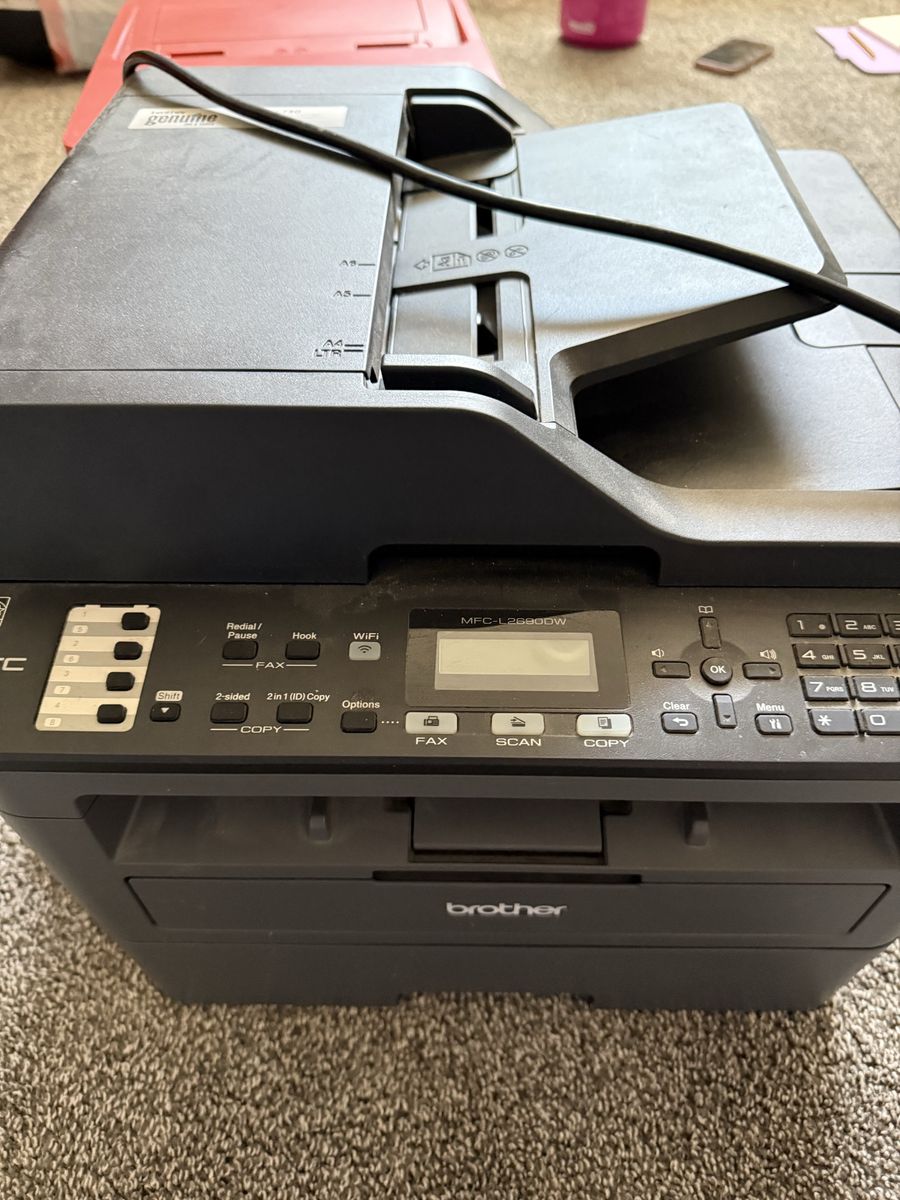 Brother MFC-L2690DW All-in-One Wireless Monochrome Laser Printer for Home/Office