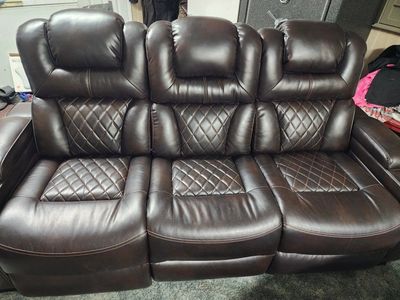 leather couch