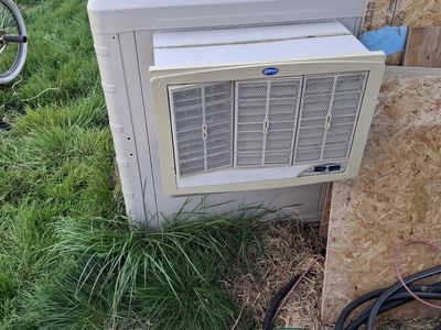 Window evap cooler