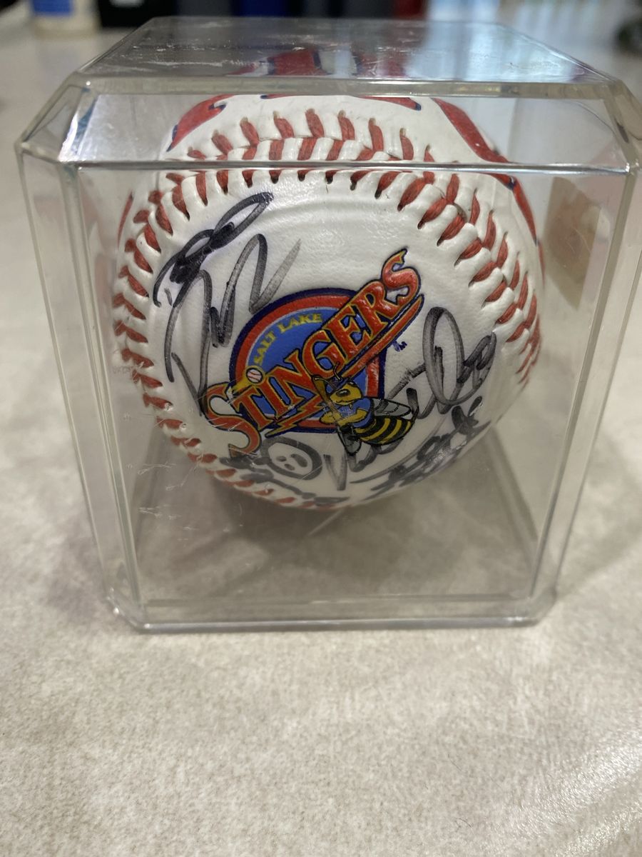 Stingers signed baseball