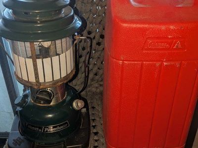 Coleman Powerhouse white has lantern $30