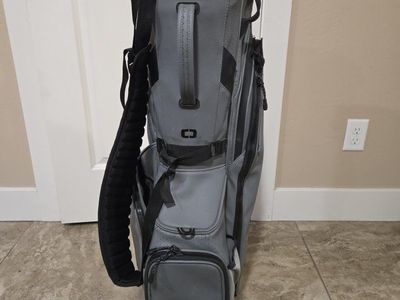 OGIO Shadow Gray Golf Stand Bag with Rain Hood