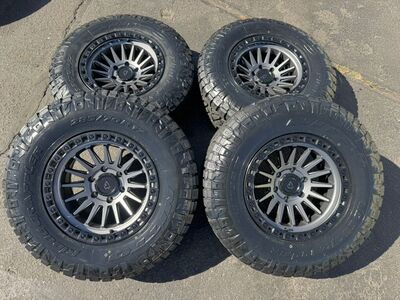 New Nitto 285/70r17 Gray Arena 6x5.5 Chevy Toyota