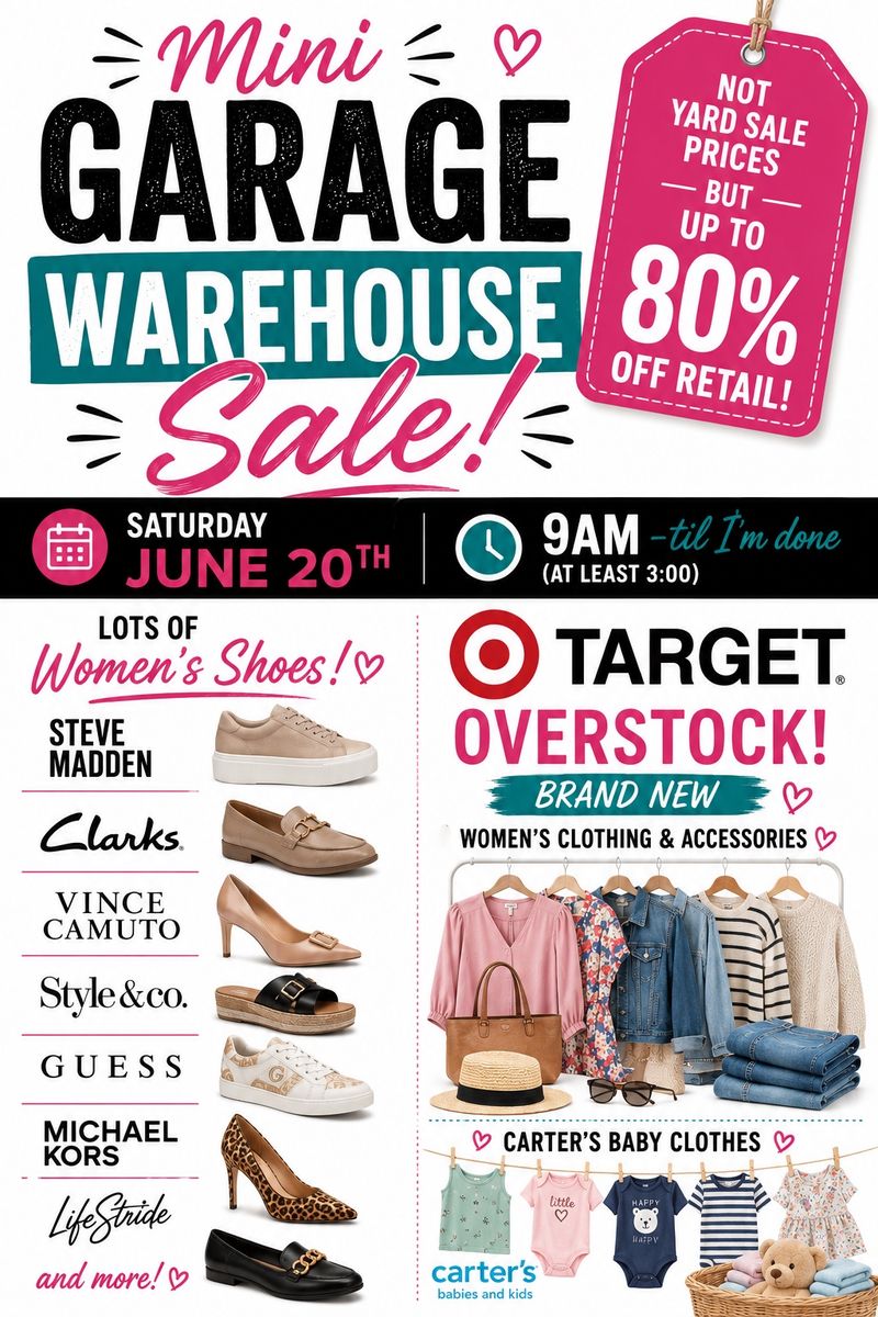 Mini Warehouse Garage Sale
