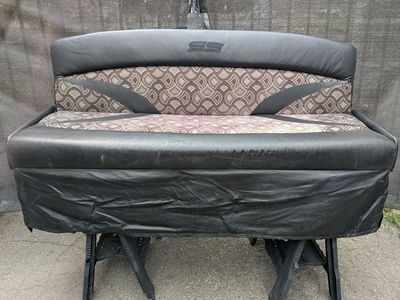 RV SS JACKNIFE SOFA – BED. WORKS GREAT. COMPLETE HARDNESS